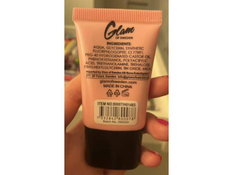 Glam Of Sweden Highlighter, Pink, 0.68 fl oz/20 mL