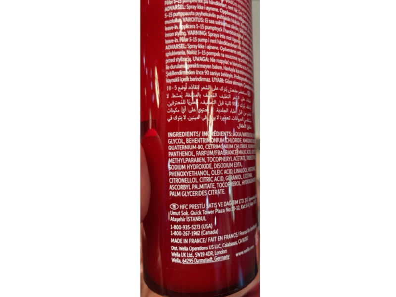 Wella Professionals Ultimate Repair Leave In Spray, 6.2 fl oz/185 mL