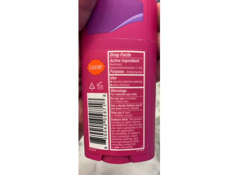 Lume Whole Body Deodorant, Lavender Sage, 2.6 oz/ 75 g, Pack Of 2