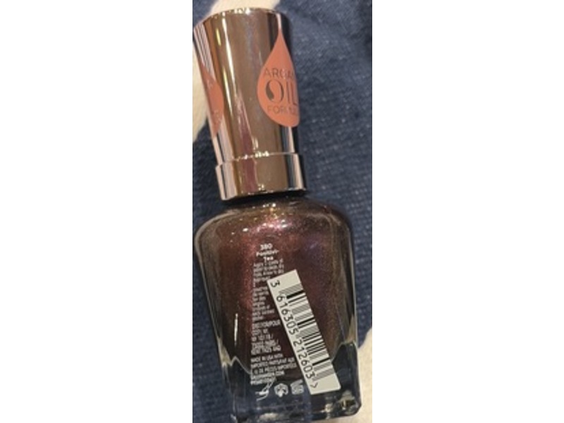 Sally Hansen Color Therapy Nail Color, 380 Positivi-Tea, 0.5 fl oz/14.7 mL