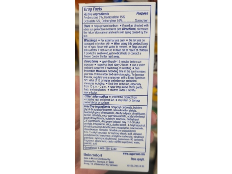 Coppertone Every Tone Invisible Finish Face Clear Sunscreen, SPF 60+, Brightening, 1.7 fl oz/50 mL