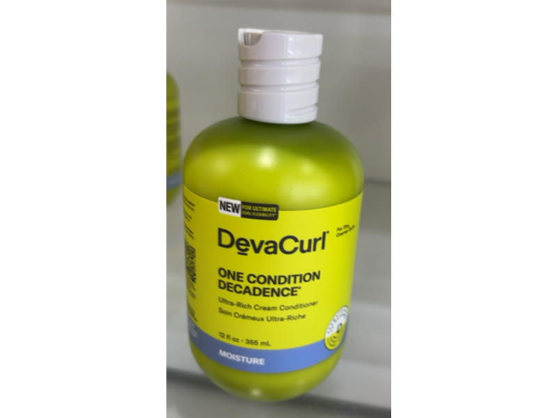 DevaCurl One Condition Decadence Ultra-Rich Cream Conditioner, 12 fl oz/355 mL