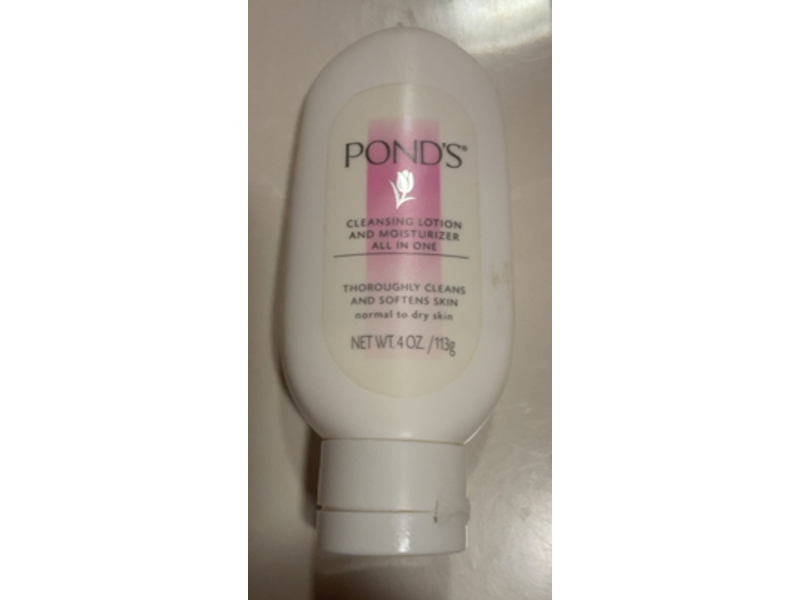 Pond's Cleansing Lotion, 4 oz/113 g