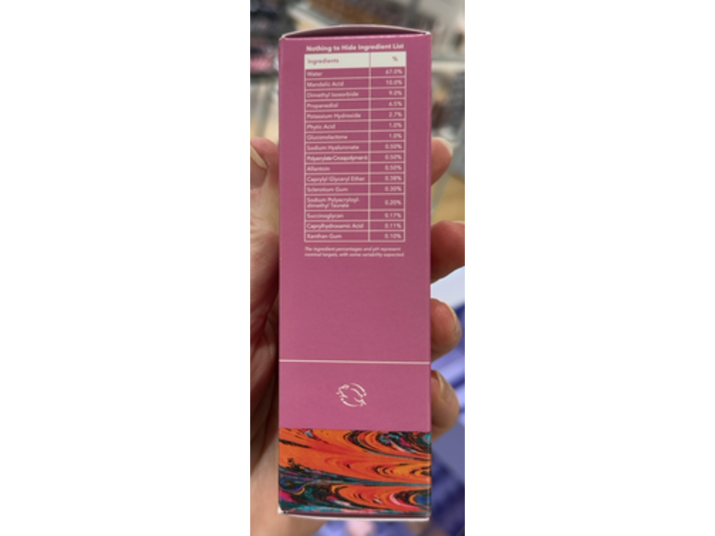 Good Molecules Gentle Exfoliating Serum, Mandelic Acid, 1 fl oz/30 mL