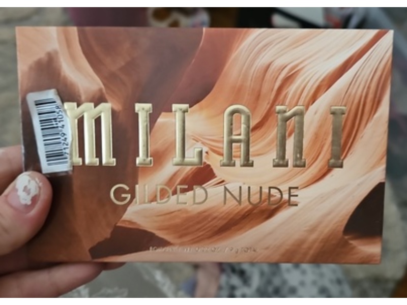 Milani Gilded Nude Eyeshadow Palette, 0.32 oz/9 g