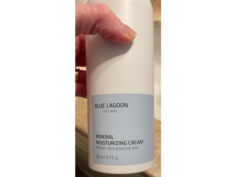 Blue Lagoon Iceland Mineral Moisturizing Cream, 16.9 fl oz/500 mL