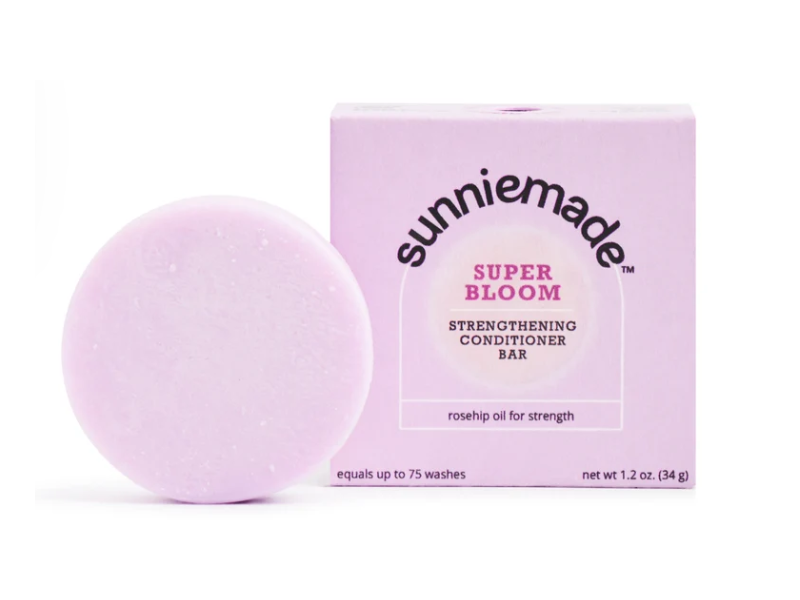 Sunniemade Strengthening Conditioner Bar, Super Bloom, 1.2 oz/34 g