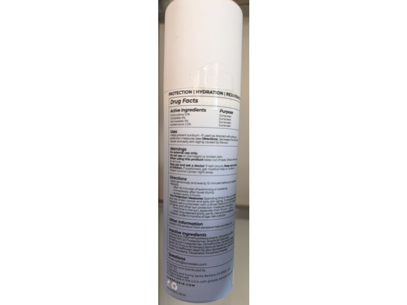 Sonrei Sea Clearly Hydrating Facial Clear Gel Sunscreen, SPF 35, 1.7 fl oz/50 mL