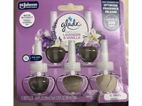 Glade Plugins Scented Oil Refills, Lavender & Vanilla, 0.67 fl o/19.8 mL, Pack Of 5 - thumbnail 2