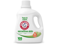 Arm & Hammer Sensitive Skin Liquid Laundry Detergent, Free & Clear, 105 Loads, 105 fl oz/ 3.10 L - thumbnail 1