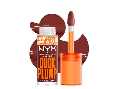 NYX Professional Makeup Duck Plump Lip Gloss, Wine Not, 0.23 fl oz/7 mL