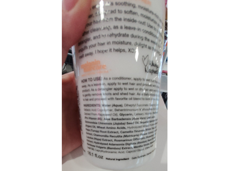 Melanin Multi-Use Softening Leave-In Conditioner, 16.1 fl oz/475 mL