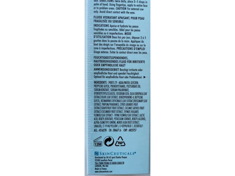 Skinceuticals Phyto Corrective gel, Sensitive Skin, 1 fl oz/30 mL