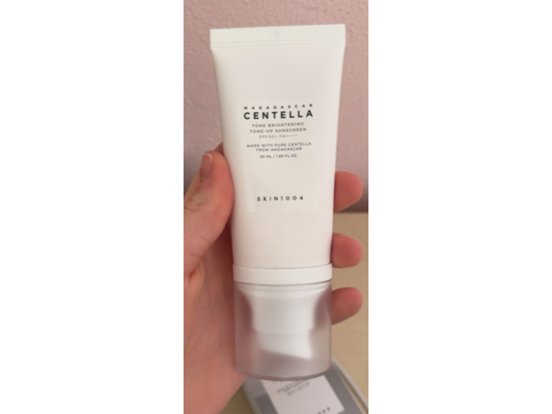 Skin1004 Centella Tone Brightening Tone-Up Sunscreen, SPF 50+ PA++++, 1.69 fl oz/50 mL