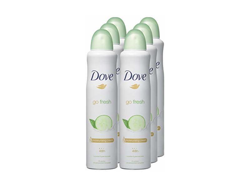 Dove Deodorant & Antiperspirant, Cucumber & Green Tea Scent, 5.0