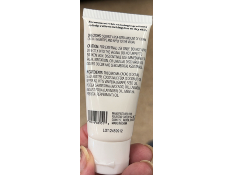 Pure Fresh Cream, Calming Lavender, 1 fl oz/29 mL