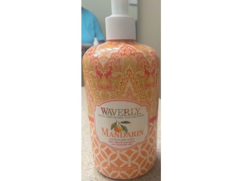 Waverly Liquid Hand Soap, Mandarin, 16 fl oz/500 mL