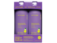 Attitude Super Leaves Kids Shampoo & Body Wash, Vanilla & Pear, 32 fl oz/946 mL, Pack Of 2 - thumbnail 1