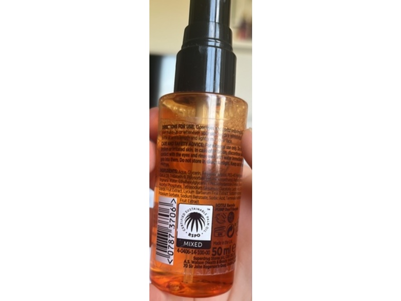 Superdrug Energising Facial Spritz, Vitamin C, 50 mL