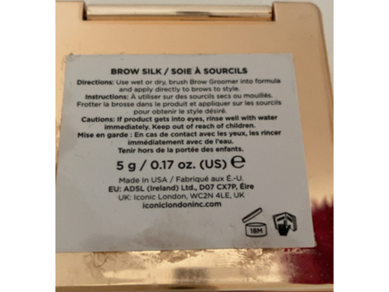 Iconic London Brow Silk, 0.17 oz/5 g