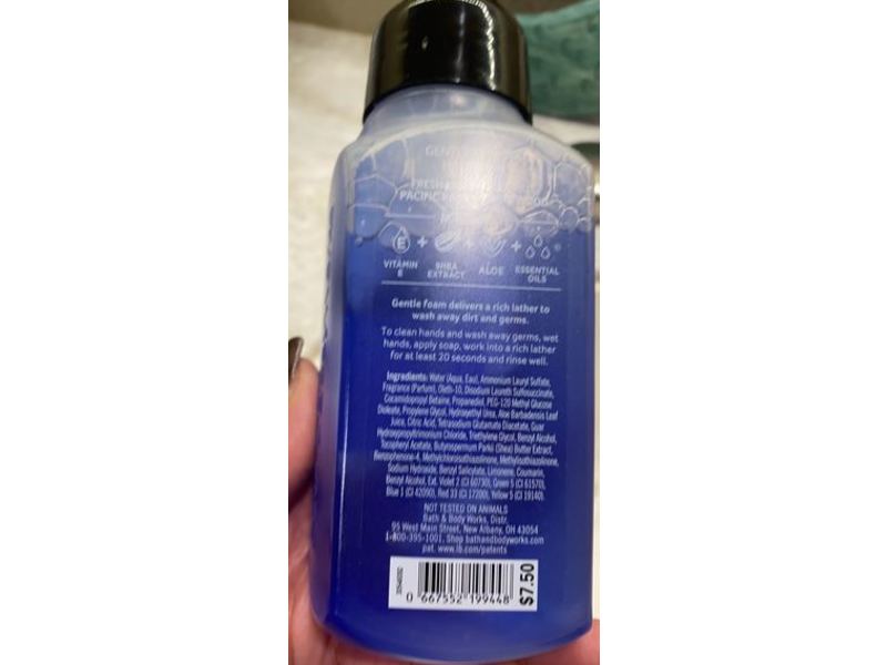Bath & Body Works Gentle Foaming Hand Soap, Honolulu Sun, 8.75 fl oz/259 mL