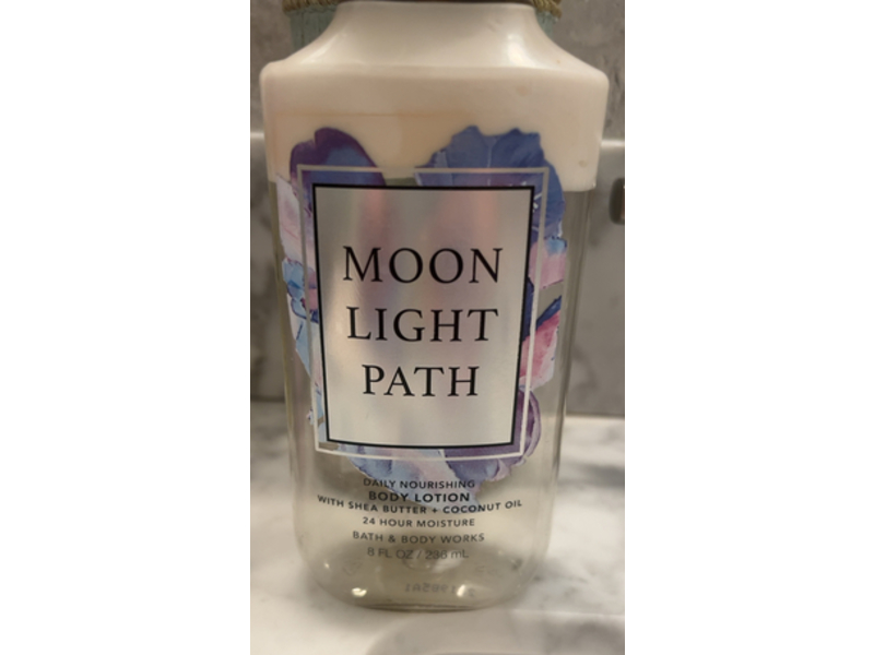 Bath & Body Works Moon Light Path Daily Nourishing Body Lotion, Shea Butter + Coconut Oil, 8 fl oz/236 mL, 2 Count