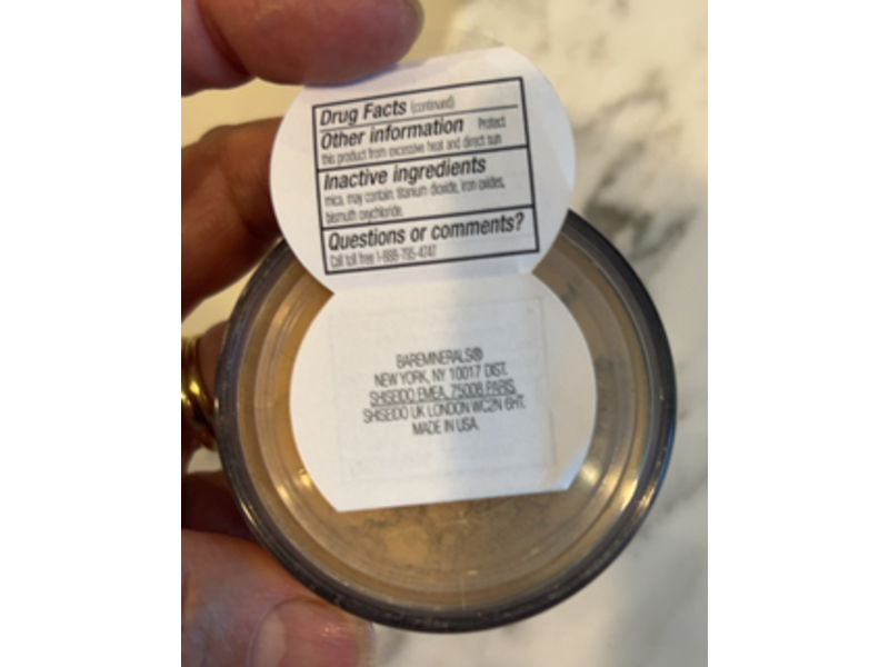 bareMinerals Original Foundation, SPF 15, Golden Ivory 07, 0.28 o/8 g