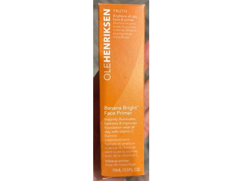Ole Henriksen Banana Bright Face Primer, Vitamin C & Banana Powder, 0.5 fl oz/15 mL
