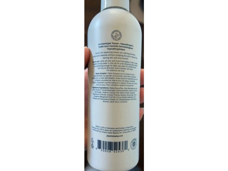 Pipette Relaxing Body Wash, 8 fl oz/236 mL