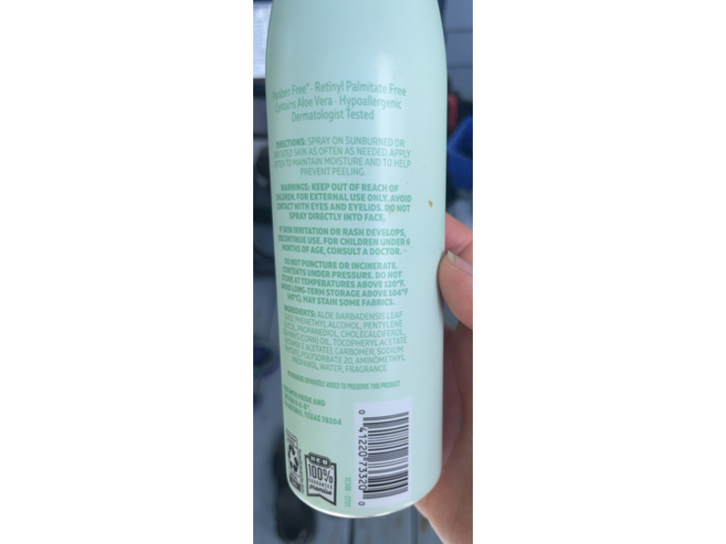 H-E-B Vivify After Sun Spray, Vitamin D & E, 6.3 oz/178 g