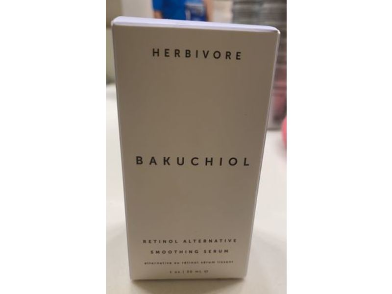 Herbivore Bakuchiol Retinol Alternative Smoothing Serum, 1 Oz / 30 mL