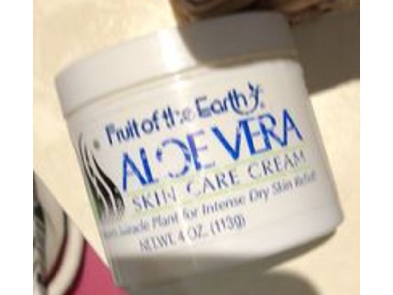 Fruit of the Earth Aloe Vera Skin Care Cream, 4 oz/113 g