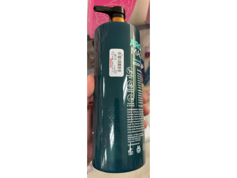 Argan Magic Body Wash, Eucalyptus & Mint, 32 fl oz/946 mL