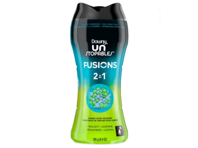 Downy UnStopables Fusions 2 In 1 In-Wash Scent Booster, Twilight + Jasmine, 6.9 oz/196 g