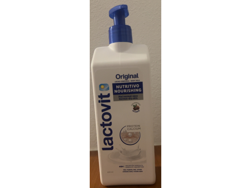 Lactovit Nutritive Body Milk, Original, 13.5 fl oz/400 mL