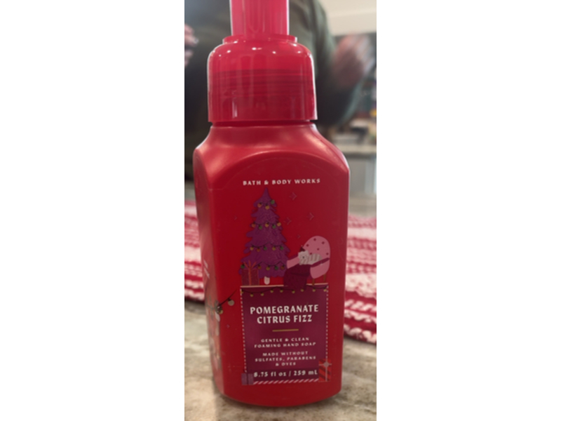 Bath & Body Works Gentle & Clean Foaming Hand Soap, Pomegranate Citrus Fizz, 8.75 fl oz/259 mL