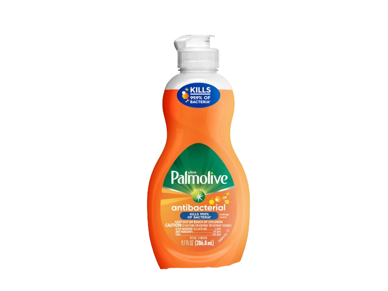 Palmolive Ultra Antibacterial Dish Liquid, Orange Scent, 9.7 fl oz/286.8 mL, Pack Of 16