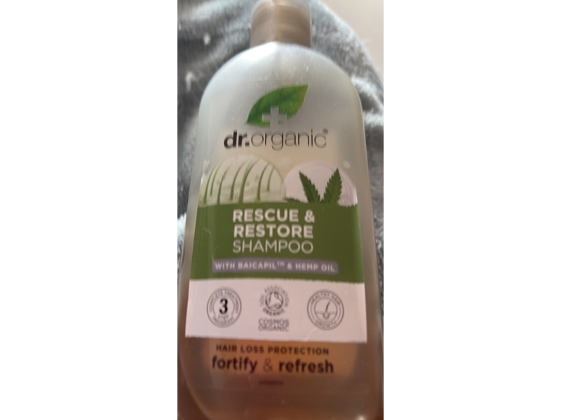 Dr. Organic Rescue & Restore Shampoo, 265 mL