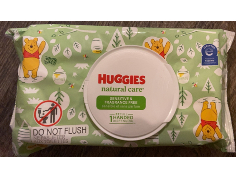 Huggies Natural Care Baby Wipes, Sensitive & Fragrance Free, 560 Counts