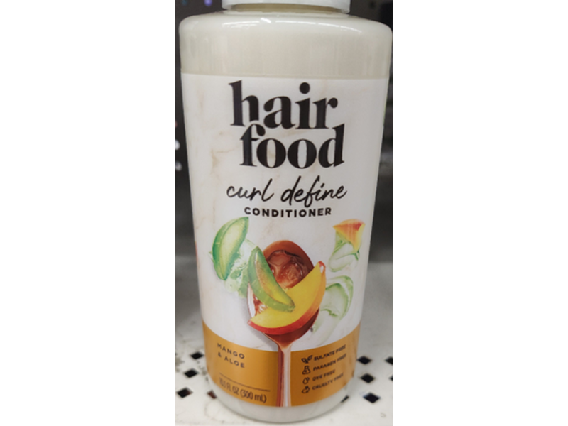 Hair Food Curl Define Conditioner, Mango & Aloe, 10.1 fl oz/ 300 mL
