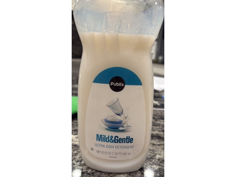 Publix Mild & Gentle Ultra Dish Detergent, 20 fl oz/591 mL
