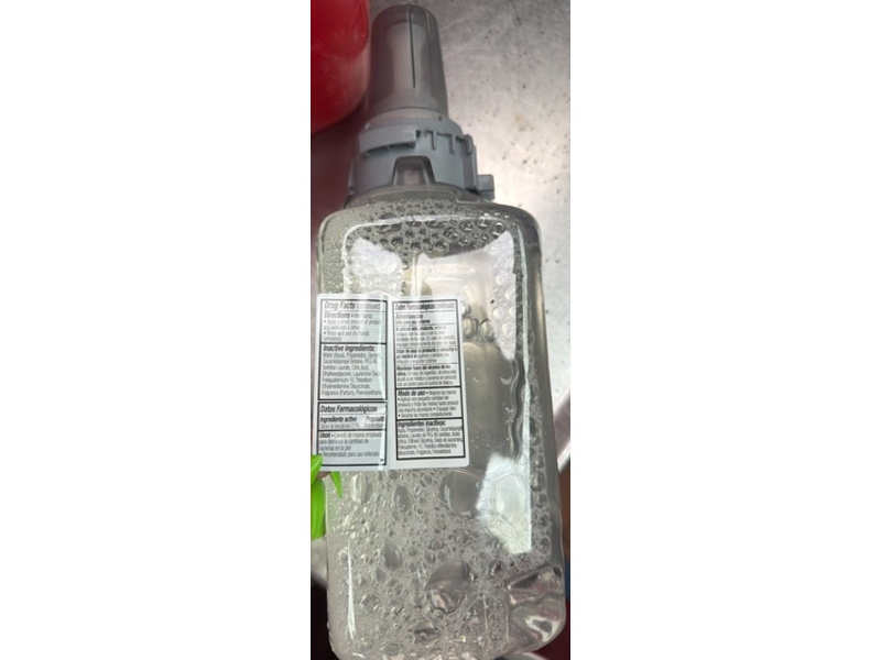 Gojo Antibacterial Foam Handwash Refill, Plum, 42 fl oz/1250 mL