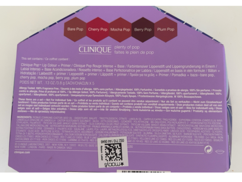 Clinique Plenty Of Pop Lipstick Set, 13 oz/3.8 g