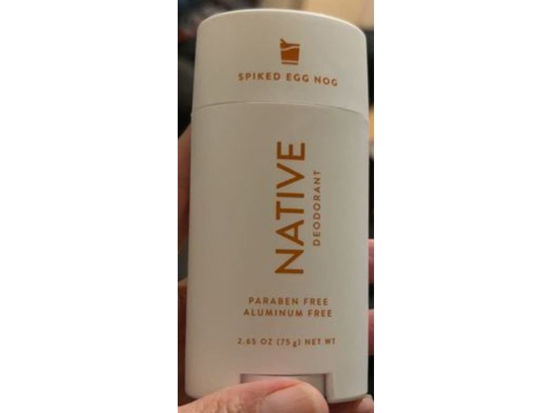Native Deodorant, Spiked Egg Nog, 2.65 oz/75 g