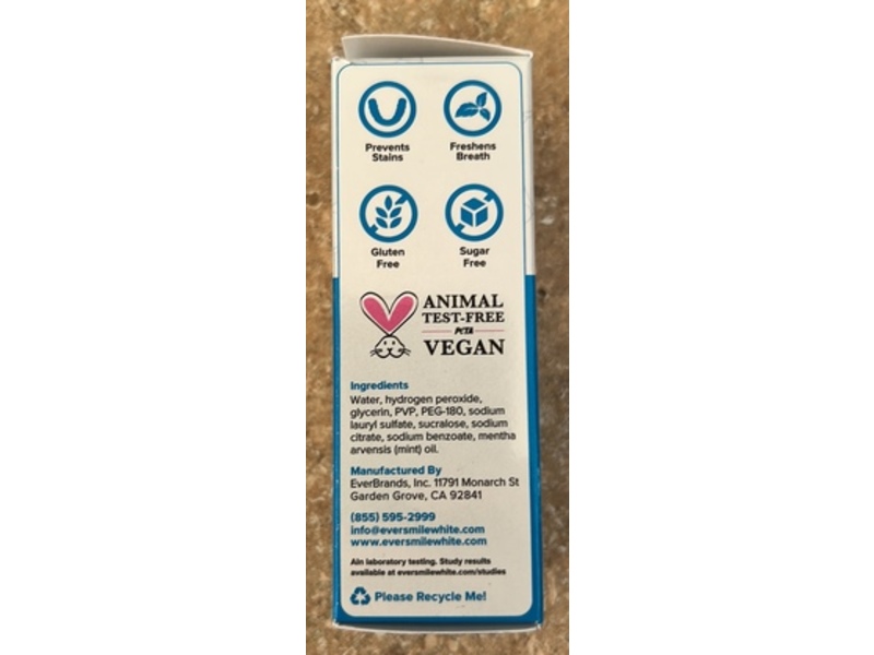EverSmile AlignerFresh Whitens Teeth Aligners Cleaning Foam, Fresh Mint, 0.85 fl oz/25 mL