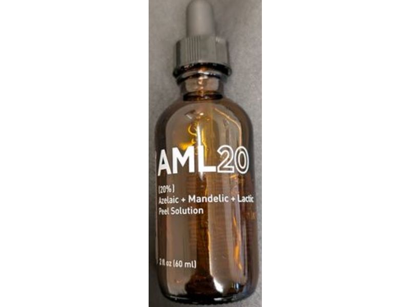 Le Mieux AML20 Peel Solution, Azelaic + Mandelic + lactic, 2 fl oz/60 mL