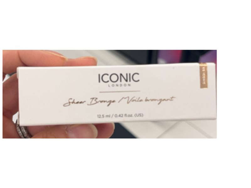 Iconic London Sheer Bronze, Caramel Glow, 0.42 fl oz/12.5 mL