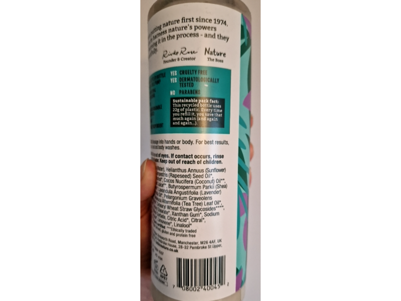 Faith In Nature Hand & Body Lotion, Lavender & Geranium, 13.5 fl oz/400 mL