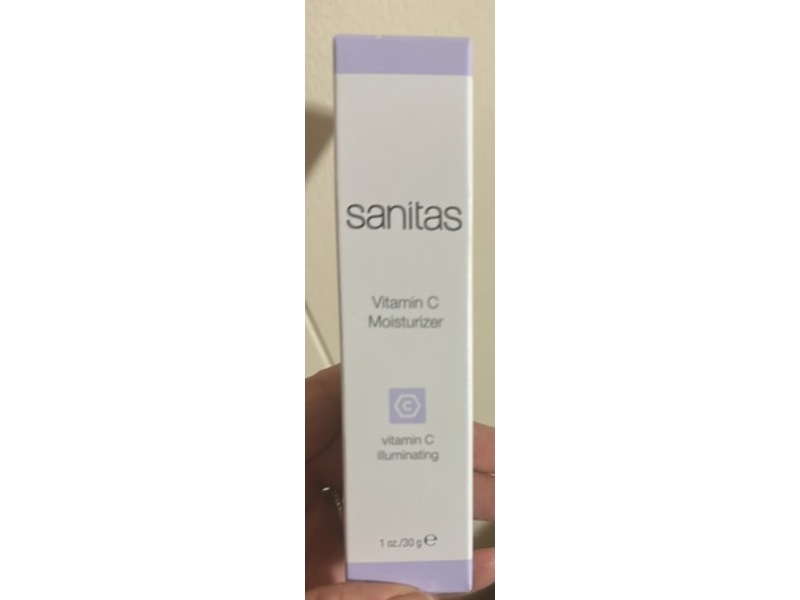 Sanitas Skincare Moisturizer, Vitamin C Illuminating, 1 fl oz/30 g