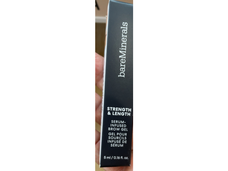 Bare Minerals Strength & Length Serum-Infused Brow Gel, Coffe, 0.16 oz/6 mL